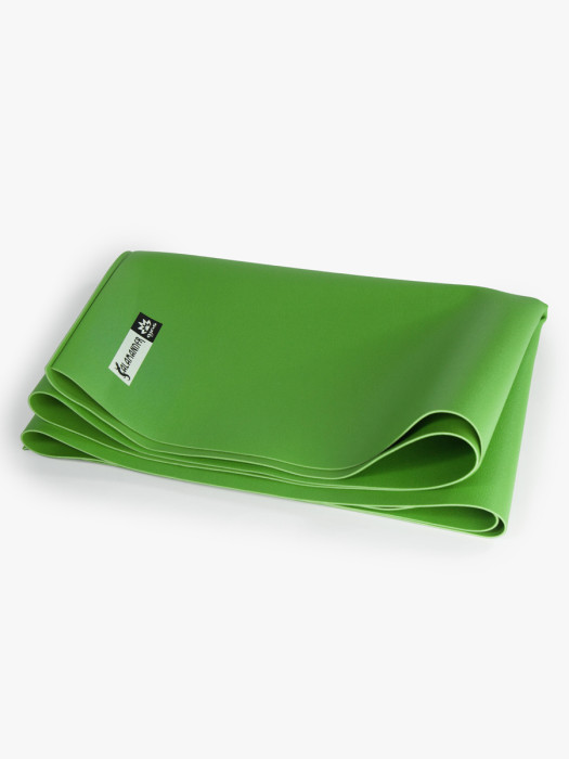 Коврик для йоги Ojas Salamander Slim, 185х60х0.2 см, зелёный