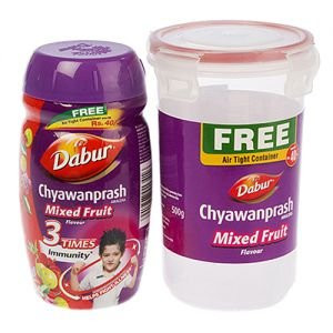 Чаванпраш Дабур фруктовый (Chyawanprash Dabur Mixed Fruit), 500 г.
