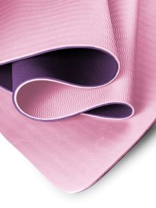 Коврик для йоги Shakti Earth AKO-yoga 183x60x0,6 см, темно-фиолетовый