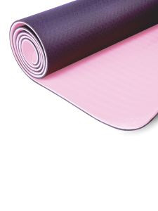 Коврик для йоги Shakti Earth AKO-yoga 183x60x0,6 см, темно-фиолетовый