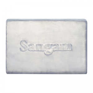 Мыло ручной работы Лаванда и Тулси Сангам Хербалс (Lavender and Tulsi soap Sangam Herbals), 100 г.