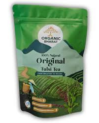 Тулси чайный напиток Органик Бхарат (Tulsi Original Organic Bharat), 100 г.