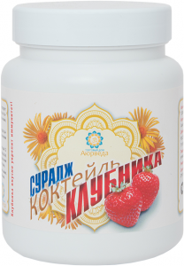Инулиновый коктейль «Сурадж» со вкусом клубники, 200 г. 