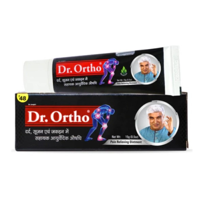 Обезболивающая мазь для суставов Др. Орто (Pain Relieving Ointment Dr. Ortho), 15 г.