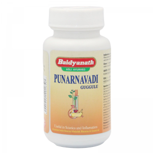 Пунарнавади гуггул Байдианат (Punarnavadi guggulu Baidyanath), 80 таб.