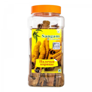 Корица палочки Сангам Хербалс (Sangam Herbals), 70 г.