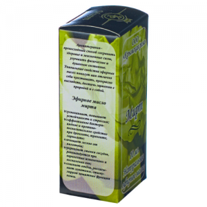 Масло эфирное МИРТ, 10 мл.