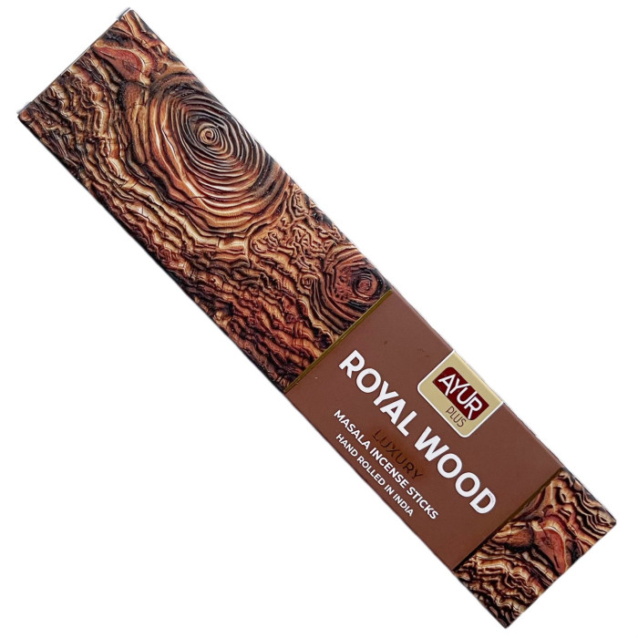 Благовония натуральные Аюр Плюс "Королевское дерево" (Ayur Plus Royal Wood), 18 г.