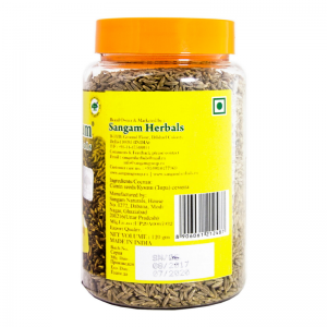 Кумин (зира) семена Сангам Хербалс (Sangam Herbals), 120 г.