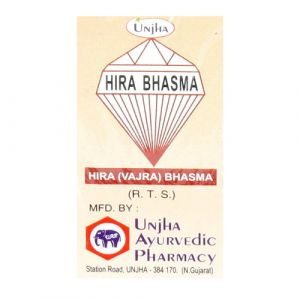 Хира Бхасма Унжа (Hira Bhasma Unjha), 100 мг.