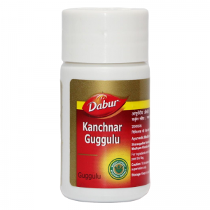 Канчнар Гуггул Дабур (Kanchnar Guggulu Dabur), 40 таб.