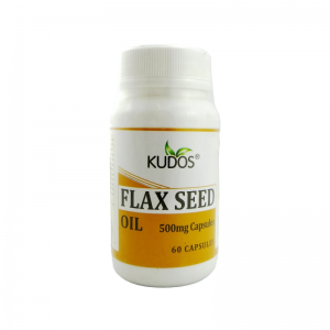 Масло из семян льна Кудос (Flax Ceed Oil Kudos), 60 кап. по 500 мг.