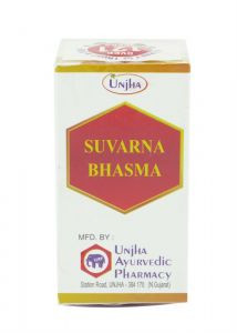 Суварна Бхасма Унжа (Suvarna Bhasma Unjha), 100 мг.