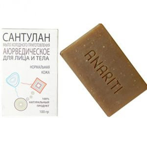 Мыло аюрведическое «Сантулан» Anariti, 100 г.