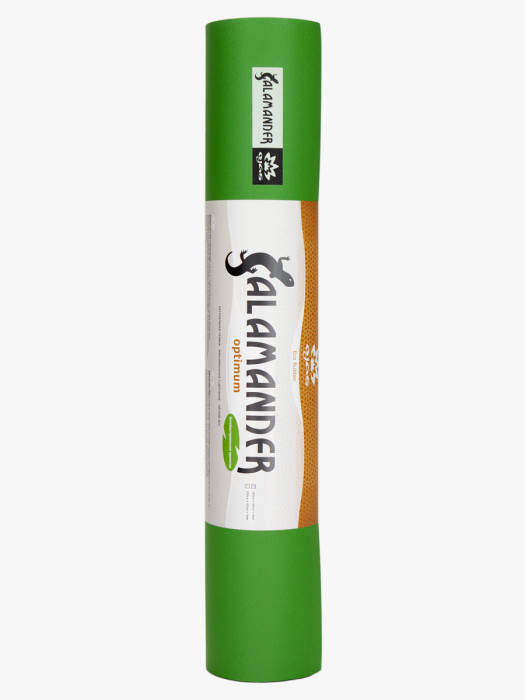 Коврик для йоги Ojas Salamander Optimum, 185х60х0.4 см, зелёный