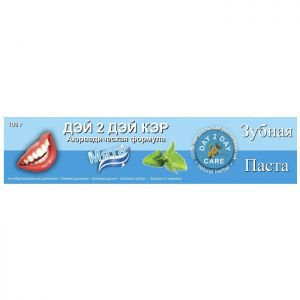 Зубная паста Дэй ту Дэй Кэр Мята (Day 2 Day Care Toothpaste Mint), 100 гр