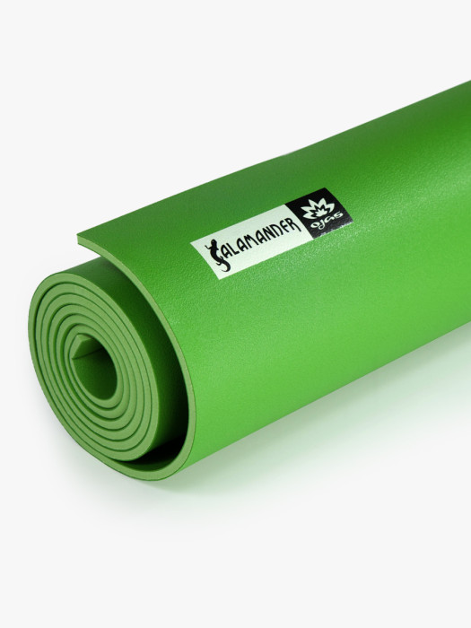 Коврик для йоги Ojas Salamander Optimum, 200х60х0.4 см, зелёный