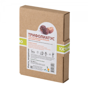Натуральный шампунь Трифолиатус Мыльные орехи (S. Trifoliatus), 100 г.