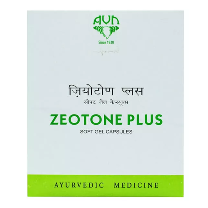 Зеотон Плюс АВН Аюрведа (Zeotone Plus AVN Ayurveda), 60 кап.