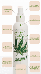 Гидролат из конопли Каннатоник (Cannatonic), 200 мл.