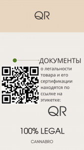 Гидролат из конопли Каннатоник (Cannatonic), 200 мл.