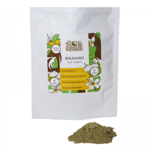 Брахми в порошке Индиберд (Brahmi Hair Powder Indibird), 100 г.