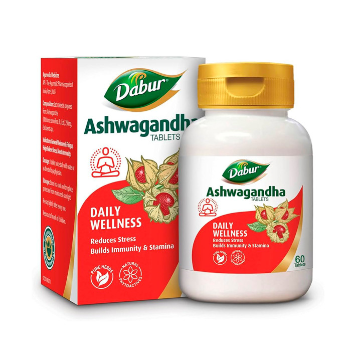 Ашвагандха Дабур (Ashvagandha Dabur), 60 таб.