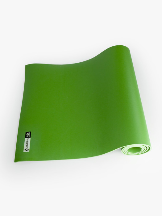 Коврик для йоги Ojas Salamander Comfort, 185х60х0.6 см, зелёный