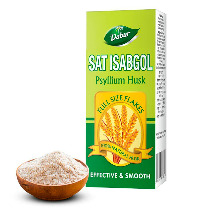 Сат Исабгол Дабур (Sat Isabgol Dabur), 100 г.