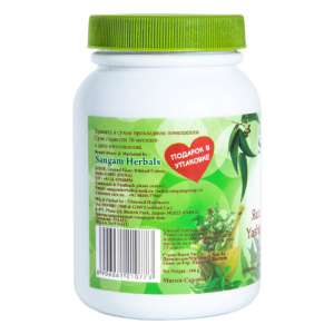 Яштимадху Чурна Сангам Хербалс (Yashtimadhy Churnam Sangam Herbals), 100 г.