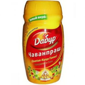 Чаванпраш Дабур со вкусом манго (Chyawanprash Dabur Mango), 500 г.