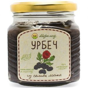 Урбеч из семян мака Мералад, 230 г.