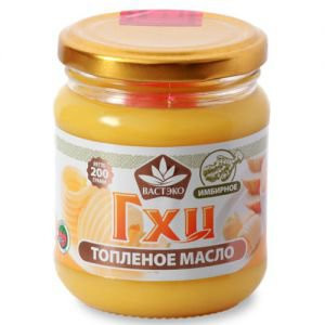Масло Гхи топленое имбирное, 200г.