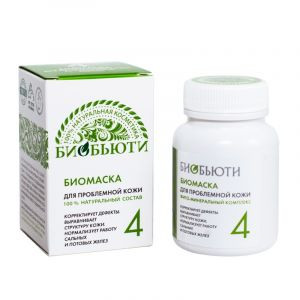 Биомаска для лица «Биобьюти» № 4, Для проблемной кожи, 50 г.