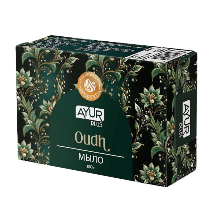 Мыло натуральное Ayur Plus Oudh, 100 г.