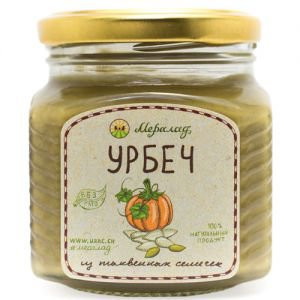 Урбеч из семян тыквы Мералад, 230 г.