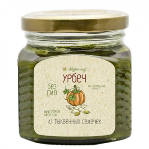 Урбеч из семян тыквы Мералад, 230 г.