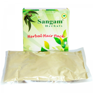 Травяная маска для волос Сангам Хербалс (Herbal Hair Pack Sangam Herbals), 100 г.