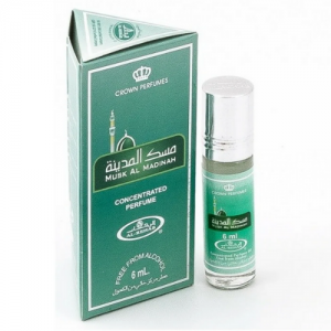 Духи масляные арабские Муск Аль Мадина Аль Рехаб (Musk Al Madinah Al Rehab), ролик 6 мл.