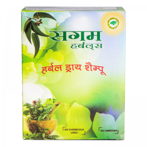 Сухой шампунь для волос на основе мыльного ореха Сангам Хербалс (Herbal Dry Shampoo Sangam Herbals), 100 г.