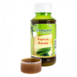 Сок Карела Сангам Хербалс (Karela Juice Sangam Herbals), 500 мл.
