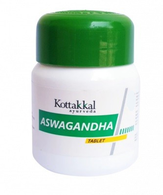 Ашвагандха Коттаккал Аюрведа (Ashvagandha Caps Kottakkal Ayurveda), 60 таб.