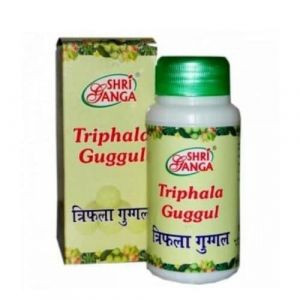 Трифала Гуггул Шри Ганга (Triphala Guggul Shri Ganga), 50 г.