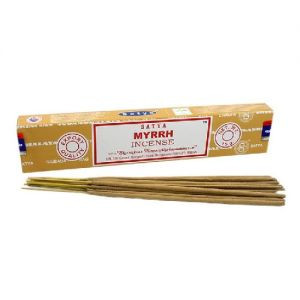 Благовония Мирра Сатья (Myrrh Satya), 12 шт.