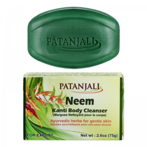 Мыло Ним Патанджали (Neem Kanti Body Cleanser Patanjali), 150 г.