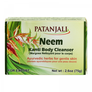 Мыло Ним Патанджали (Neem Kanti Body Cleanser Patanjali), 150 г.