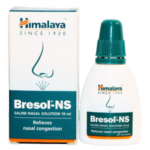 Спрей при заложенности носа Бресол-НС Хималая (Bresol-NS Himalaya), 10 мл.