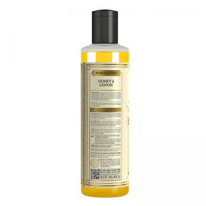 Шампунь Мед и Лимон Кхади Натурал (Hair Cleanser Honey & Lemon Khadi Natural), 210 мл.
