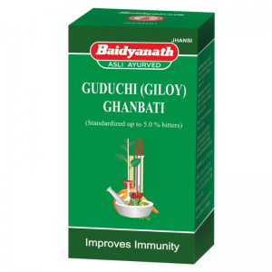 Гудучи (Гилой) гханбати Байдианат (Guduchi (giloy) ghanbati Baidyanath), 60 таб.