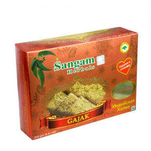 Индийская халва Гаджак Сангам Хербалс (Gajak Sangam Herbals), 100 г.